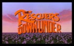 The Rescuers Down Under